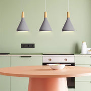 Modern Nordic Macaron Creative Wooden Pendant Lamp