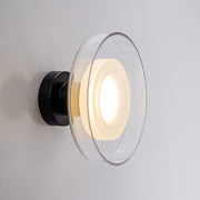 Bowl Shape Glass LED Wall Sconce For Bedroom