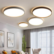 Minimalist Round Multicolour LED Living Room Ceiling Lamps