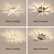 Nordic Metal Creative Strip LED Ceiling Light
