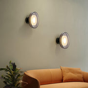 Bowl Shape Glass LED Wall Sconce For Bedroom
