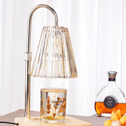 Contemporary Nordic Brown Glass Bedroom Mini Warming Candle Lamp