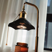 Wood Retro Table Lamp Aromatherapy Candle Table Lamp