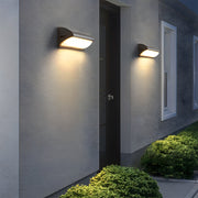 IP65 Outdoor Courtyard Stairs LED Black Wall Lamp