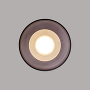 Bowl Shape Glass LED Wall Sconce For Bedroom