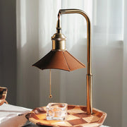 Wood Retro Table Lamp Aromatherapy Candle Table Lamp