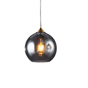 Small Ball Glass Pendant Light for Dining Room