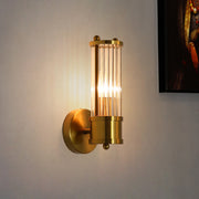 Gold Glass Creative Bedroom Wall Sconce