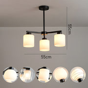 Contemporary Multi Head Semi Flush Living Room Ceiling Light