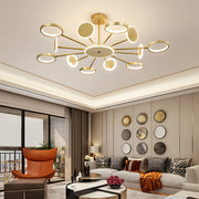 Contemporary Multi-Head LED Ceiling Lights for Dining Room