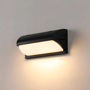 IP65 Outdoor Courtyard Stairs LED Black Wall Lamp