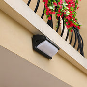 IP65 Outdoor Courtyard Stairs LED Black Wall Lamp