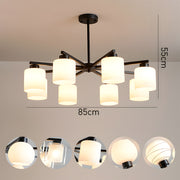 Contemporary Multi Head Semi Flush Living Room Ceiling Light