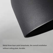 Modern Minimalism Flush Iron Ceiling Lights