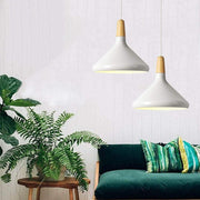 Modern Nordic Macaron Creative Wooden Pendant Lamp