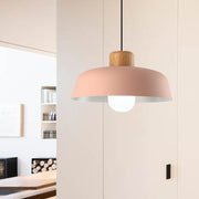 Colourful Nordic Creative Wooden Pendant Lamp