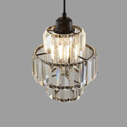 Exquisite Black or Gold Glass Pendant Light