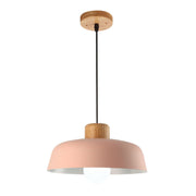 Colourful Nordic Creative Wooden Pendant Lamp