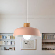 Colourful Nordic Creative Wooden Pendant Lamp