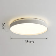 Minimalist Round Multicolour LED Living Room Ceiling Lamps