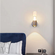 Modern Clear Hardware Bedside Wall Light