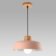 Colourful Nordic Creative Wooden Pendant Lamp
