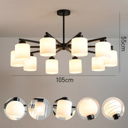 Contemporary Multi Head Semi Flush Living Room Ceiling Light