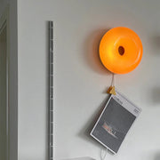 Bauhaus Glass Donut Wall Lamp