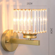 Modern Crystal Round And Square Wall Lights