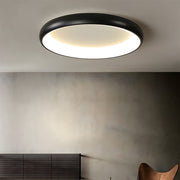Nordic Decor Round Plate LED Living Room Ceiling Light