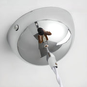 Modern Globe Ceiling Pendant Light with Glass Lampshade