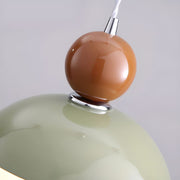 Modern Globe Ceiling Pendant Light with Glass Lampshade