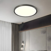 Modern Decor Circular Copper LED Ceiling Light For Living Room