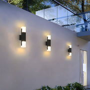 IP65 Modern Aluminum Black Outdoor LED Wall Lights
