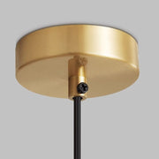 Modern Walnut Copper Bedside Pendant Light