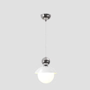 Modern Globe Ceiling Pendant Light with Glass Lampshade