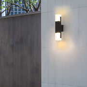 IP65 Modern Aluminum Black Outdoor LED Wall Lights