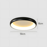 Nordic Decor Round Plate LED Living Room Ceiling Light