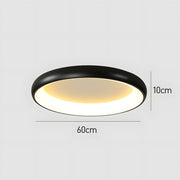 Nordic Decor Round Plate LED Living Room Ceiling Light