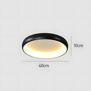 Nordic Decor Round Plate LED Living Room Ceiling Light