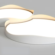 Contemporary Flush Mount LED Dimmable Ceiling Lamp
