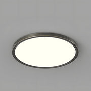 Modern Decor Circular Copper LED Ceiling Light For Living Room