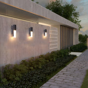 IP65 Modern Aluminum Black Outdoor LED Wall Lights