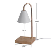 Contemporary Simple Iron Bedroom Mini Warming Candle Lamping