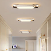 Black Creative Simple Living Room LED Low Ceiling Light