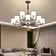 Multi Heads Luxurious Glass Ceiling Light for Living Room