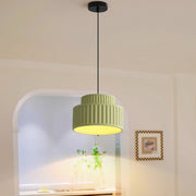 Wabi-Sabi Style Resin Cream Pendant Lamp