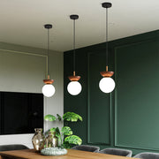 Decorative Globular Glass Pendant Lamping