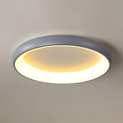Nordic Decor Round Plate LED Living Room Ceiling Light