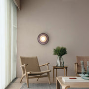 Bowl Shape Glass LED Wall Sconce For Bedroom